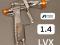 Краскопульт Anest Iwata Kiwami LVX (1.4мм) без бачка (разрезное сопло) NEW LPH-400. Фото 1.
