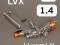 Краскопульт Anest Iwata Kiwami LVX (1.4мм) без бачка (разрезное сопло) NEW LPH-400. Фото 3.