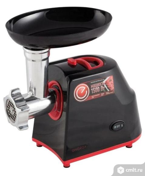 Новая гарантия мясорубка электрическая Energy EN-140. Фото 1.