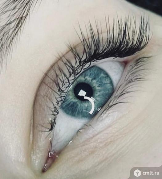Наращивание ресниц. Фото 1.