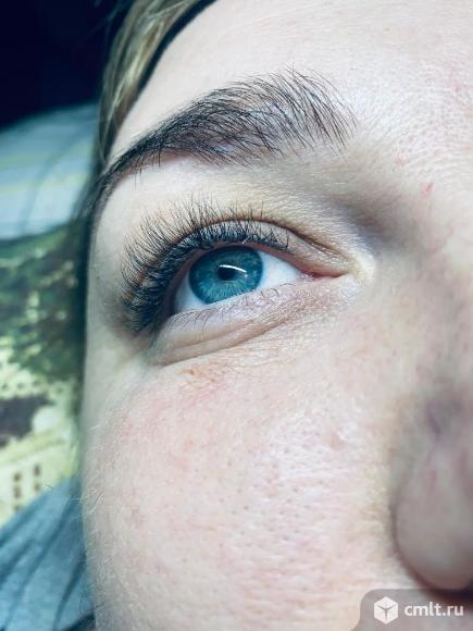 Наращивание ресниц. Фото 4.