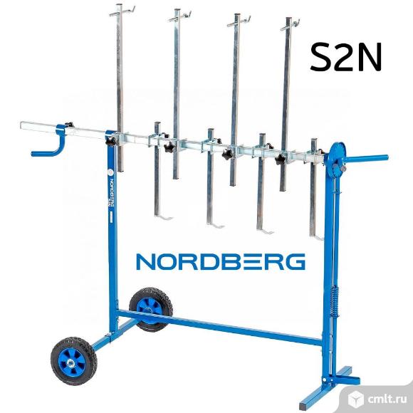 Стол окрасочный поворотный Nordberg S2N (вертолет) стенд для окраски деталей вращающийся. Фото 1.