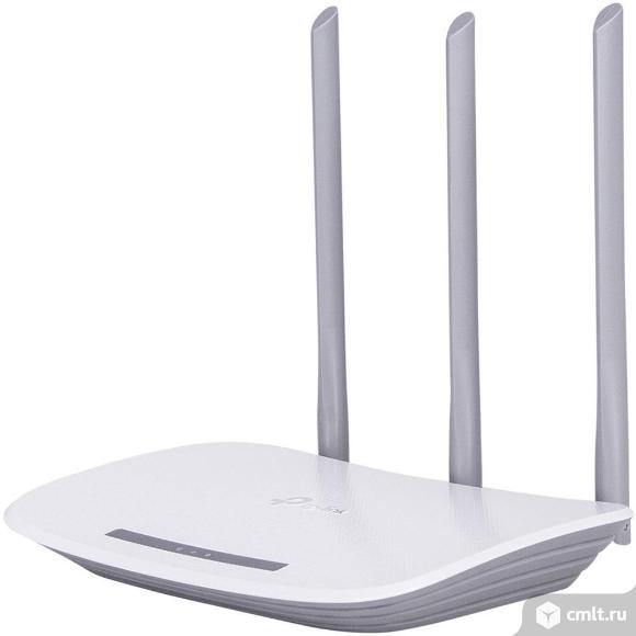 Wi-Fi роутер TP-link TL-WR845N, N300, белый. Фото 1.