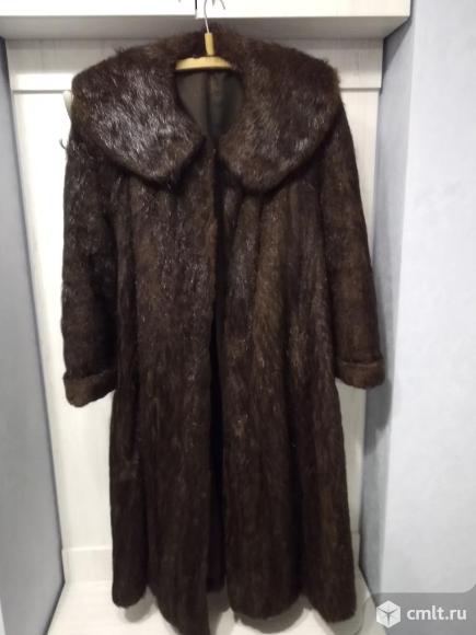 Женская шуба из нутрии. Фото 1.