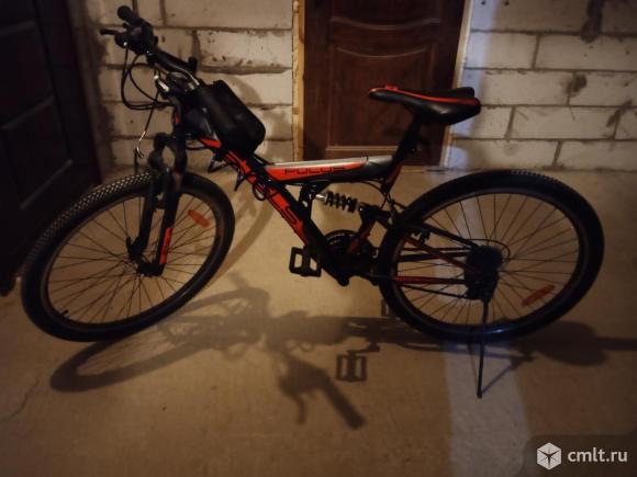 Велосипед горный Stels Focus 21 скорость=колеса на 26. Фото 1.