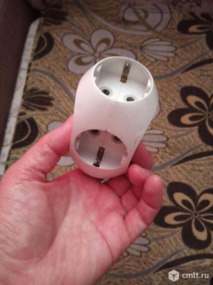 Тройник адаптер электрический бу. Фото 15.