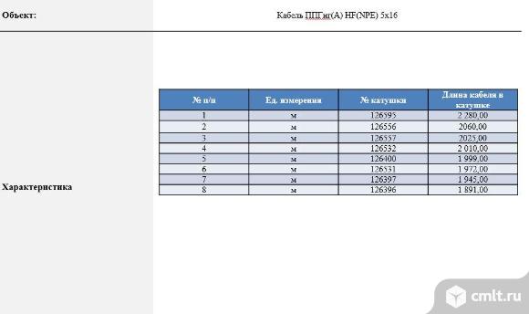 Продажа кабеля 5х16. Фото 5.
