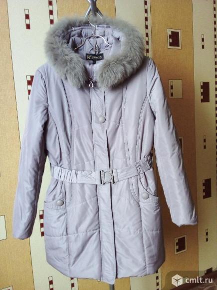 Куртка зимняя удлинённая. Фото 1.