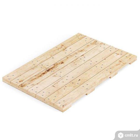 Деревянные паллетные крышки в Подольске. Фото 1.