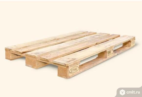 Поддоны деревянные EUR. Фото 1.