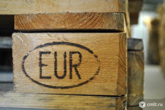 Маркировка поддонов и паллет. Фото 1.