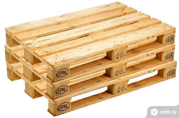 Самовывоз поддонов. Фото 1.