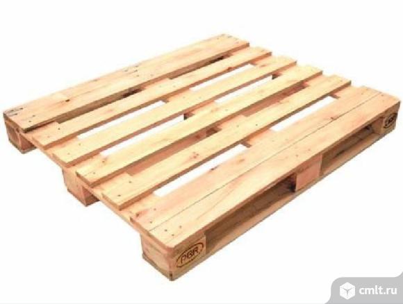 Поддоны деревянные EPAL. Фото 1.