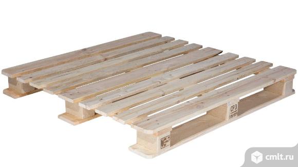 Деревянные поддоны с грузоподъемностью до 1000 кг. Фото 1.
