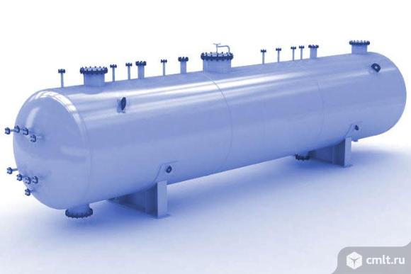 Горизонтальный отстойник нефти ОГ. Фото 1.