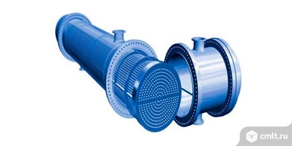 Конденсаторы кожухотрубчатые КНГ, ККГ, КНВ, ККВ. Фото 1.