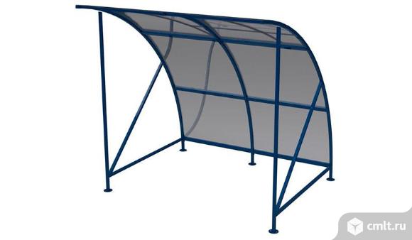 Металлические навесы. Фото 1.