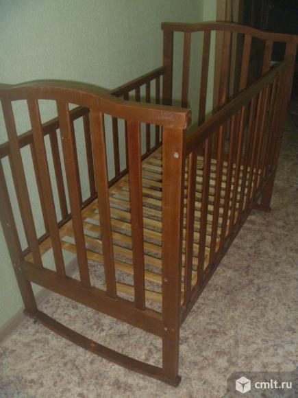 Кроватка детская, б/у, 1 тыс. р. Фото 6.