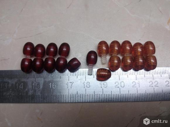 10 шт. Одним лотом. Винтовой замок/застежка для бус.. Фото 1.