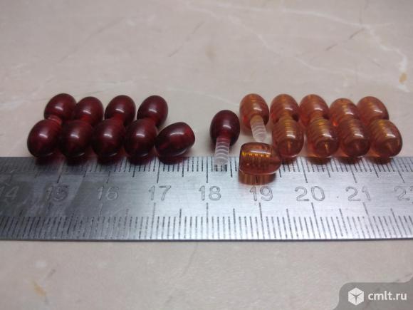 10 шт. Одним лотом. Винтовой замок/застежка для бус.. Фото 6.