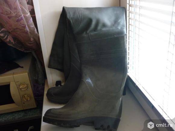 Сапоги рыбацкие(забродники). Фото 4.