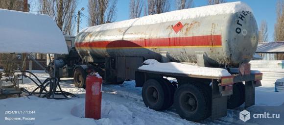 Продам МАЗ тягач с прицепом цистерной. Фото 1.