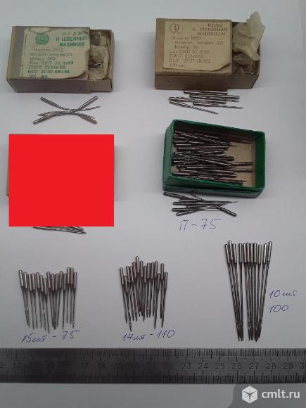 Разные иглы к швейным машинам СССР. Качество. Фото 1.