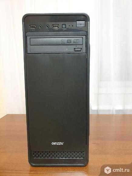 Корпус компьютера Ginzzu C190 Midtower Black, 0.5 mm, USB2.0. Фото 1.