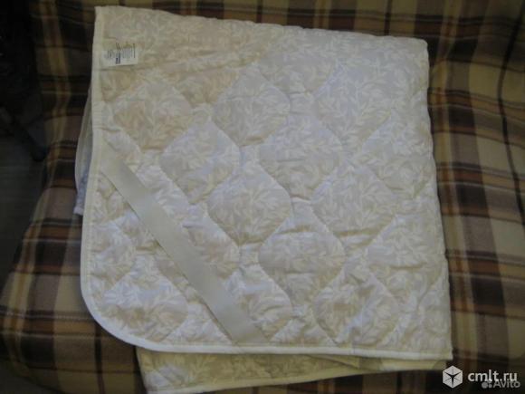 Наматрасник стёганый, верблюжья шерсть. Фото 1.