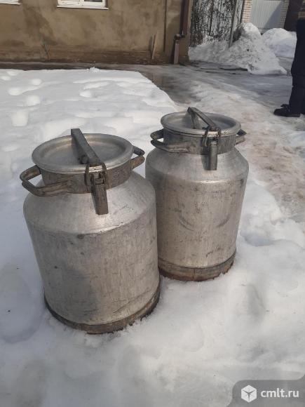 Фляга алюминевая 40 литров. Фото 1.