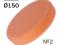 Полировальник на липучке Fitter 150мм оранжевый (№2) круг полировальный поролоноваый. Фото 2.