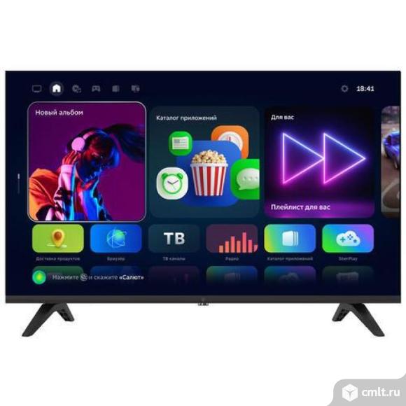 32" (81 см) Телевизор LED DEXP 32HHS1 WI-FI. Фото 1.