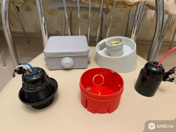 Розетка и др. остатки. Фото 1.