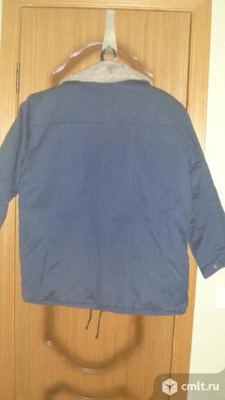 Куртка мужская синяя, р. 48, новая, 1.5 тыс. р. Фото 3.