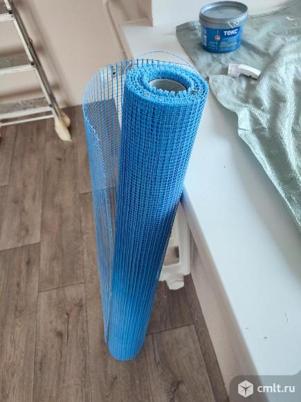 Сетка штукатурная 5*5, 160г/кв.м фасад  OXISS, остаток 16 м. Фото 1.