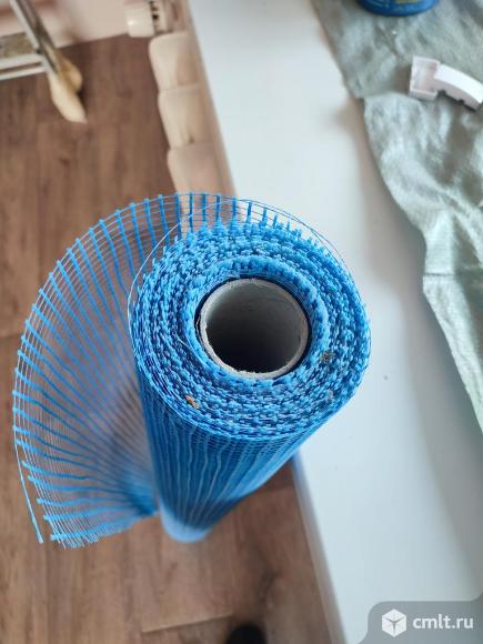 Сетка штукатурная 5*5, 160г/кв.м фасад  OXISS, остаток 16 м. Фото 2.