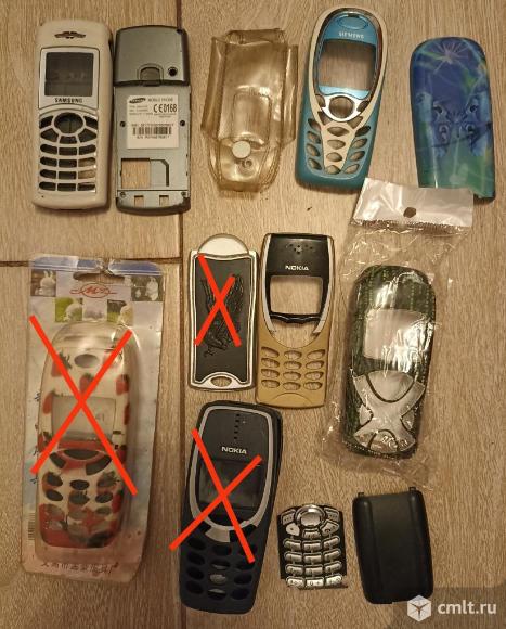 Новый и б.у. корпус для кнопочного телефона. Фото 1.