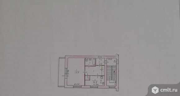 1-комнатная квартира 40,7 кв.м. Фото 11.