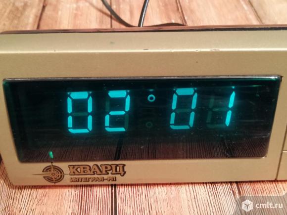 Часы электронные Кварц интеграл РП, СССР. Фото 1.