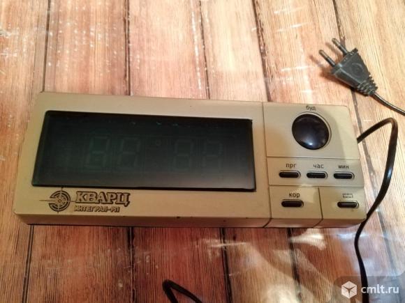 Часы электронные Кварц интеграл РП, СССР. Фото 4.