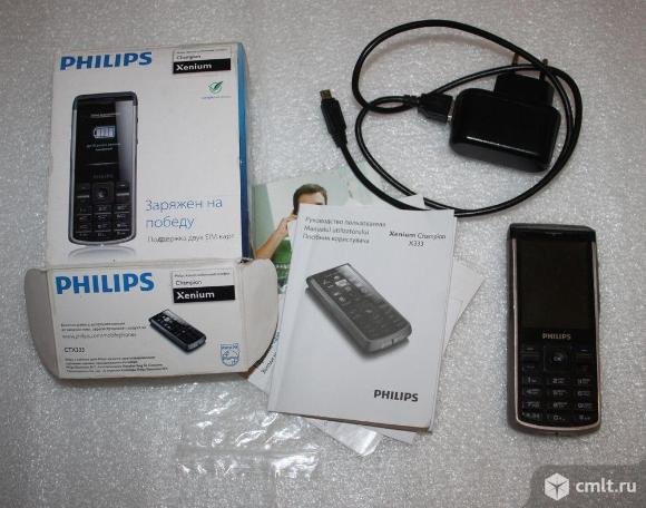 Телефон Philips Xenium Champion X333. Фото 2.