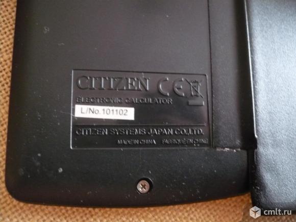 Карманный калькулятор Citizen SLD-7708, Citizen Systems Japan Co., Ltd. China (Китай). Б/у.. Фото 3.