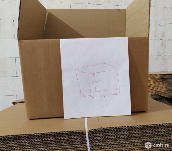Ящик картонный 400х300х245. Фото 1.