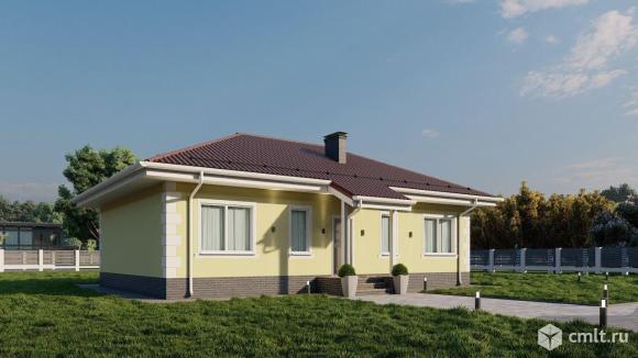 Коттедж 118 м2 с террасой на участке 6 сот.Коттедж 118 м2 с террасой на участке 6 сот.. Фото 1.