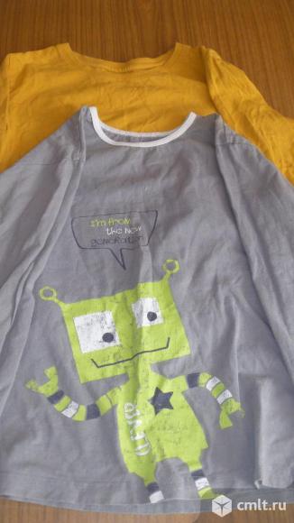 Футболки детские с длинным рукавом, 10 шт., и коротким. Фото 1.