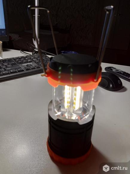 Фонарь фонарик кемпинговый. Фото 1.