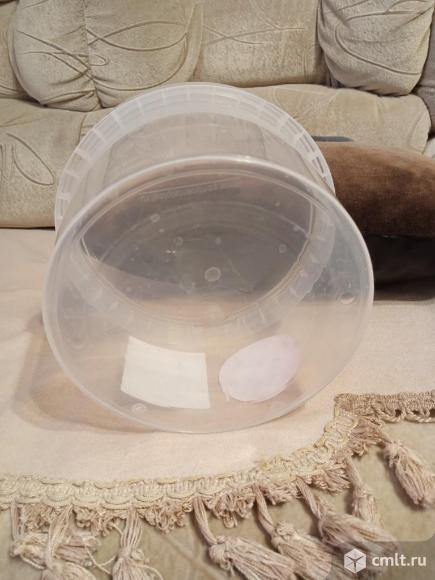 Контейнер пластиковый ведро бу. Фото 3.