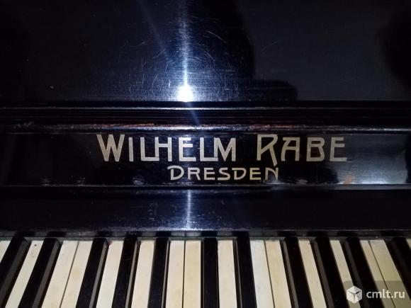Пианино Wilhelm Rabe Dresden. Фото 1.