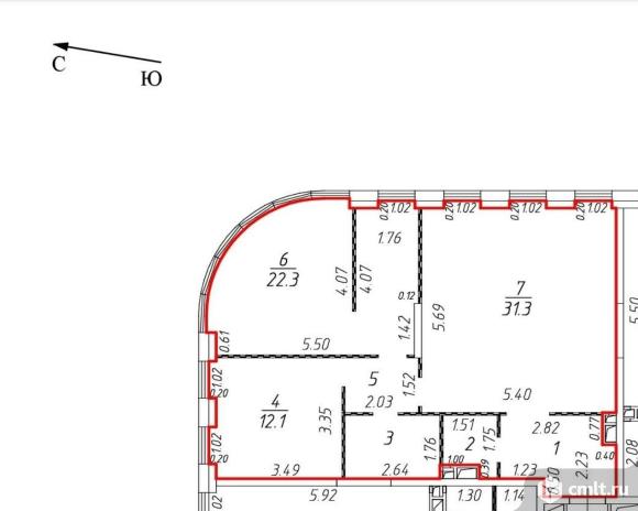 Продам 3-комн. квартиру 82 кв.м.. Фото 11.