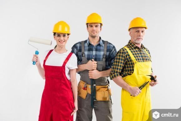 Отделочники (маляры, штукатуры, монтажники потолков и гипсокартона) для ремонта частному лицу. Фото 1.